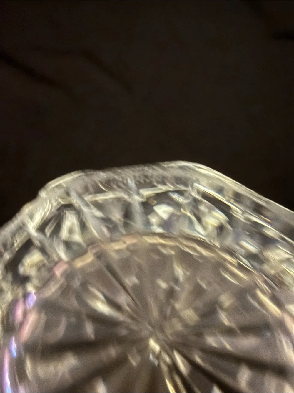 Waterford Westhampton Crystal Glass. READ Description